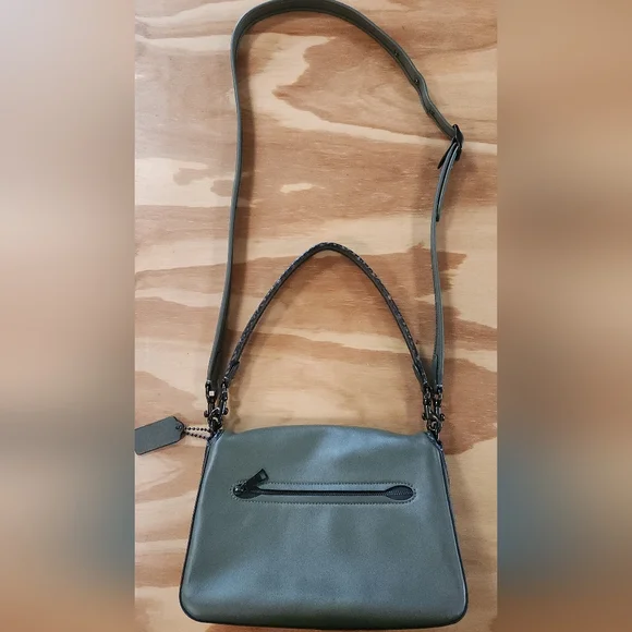 Coach Soft Tabby With Snakeskin Detail